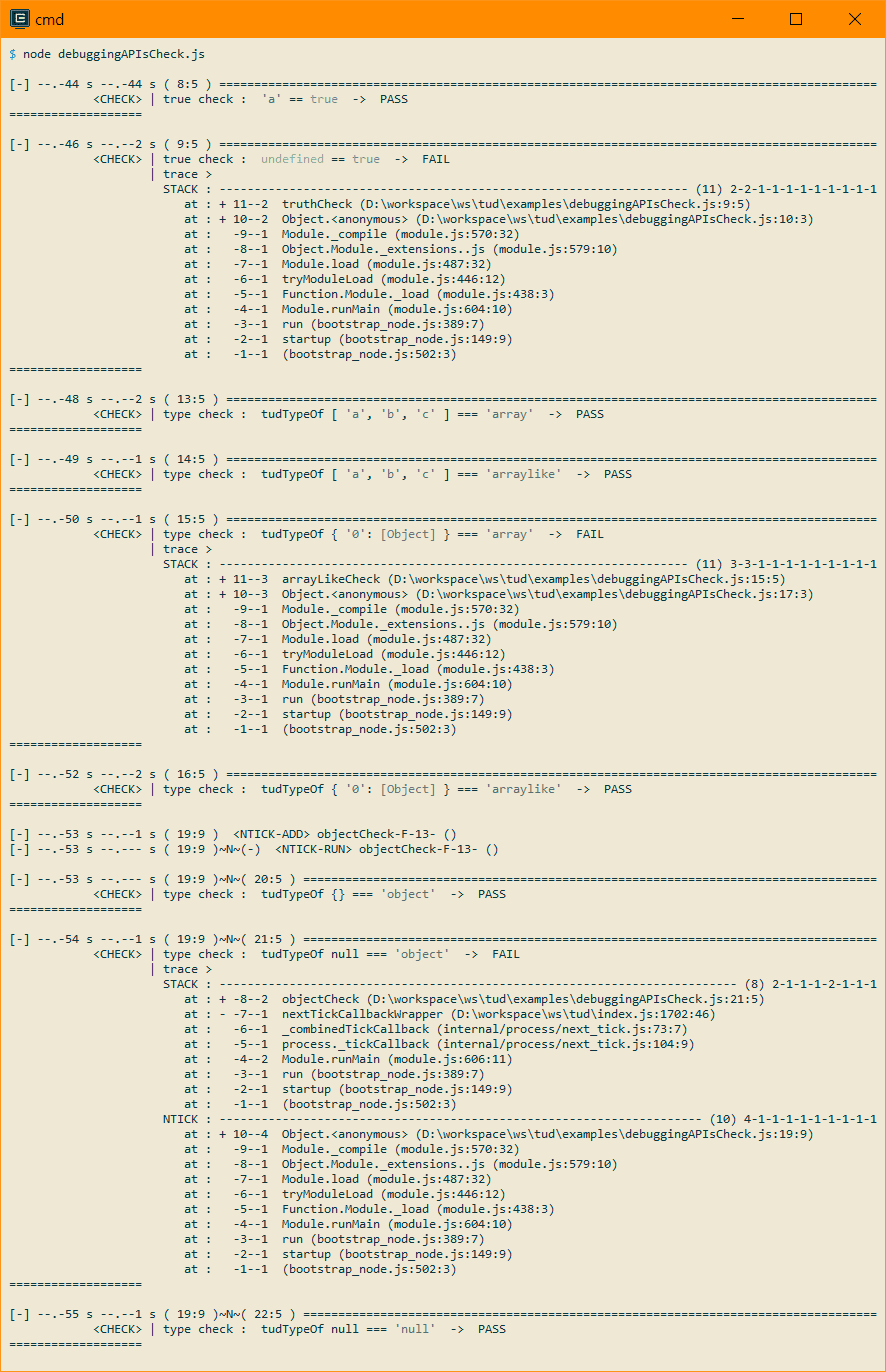 consoleOutput