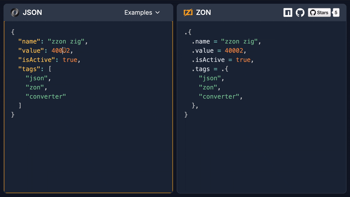 zzon playground demo
