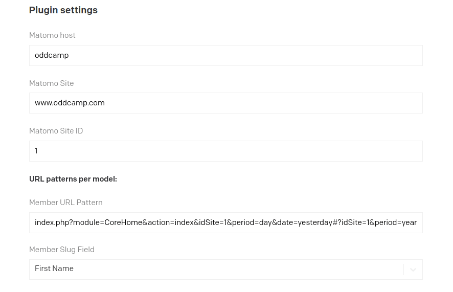 Plugin Parameters