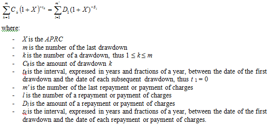 APRC formula