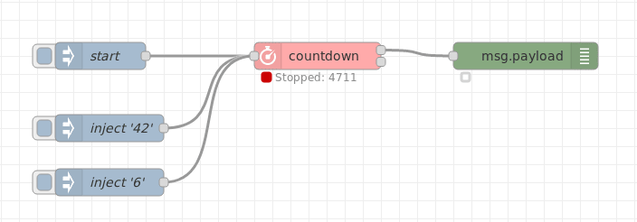 Reloading timer flow Alt text