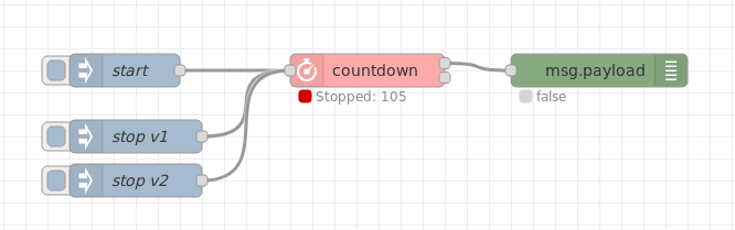 Stopping timer flow Alt text