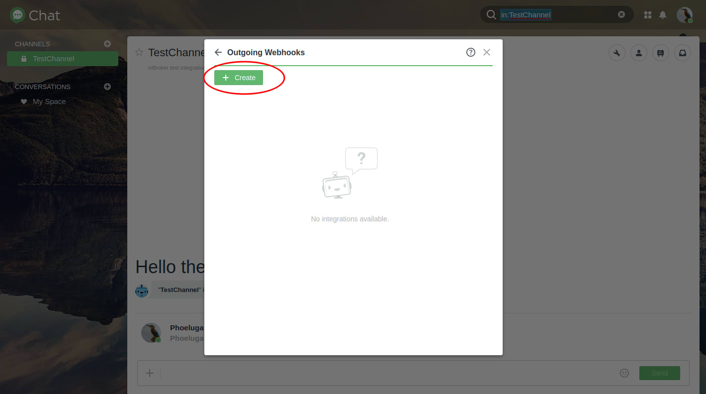 SynoChatIntegrationIncoming