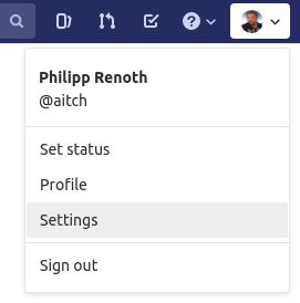 gitlab settings