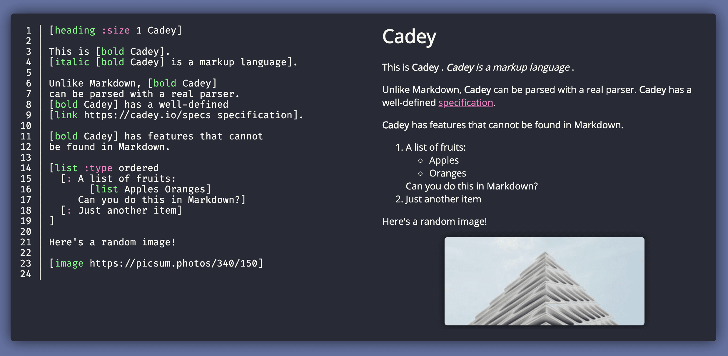 Cadey