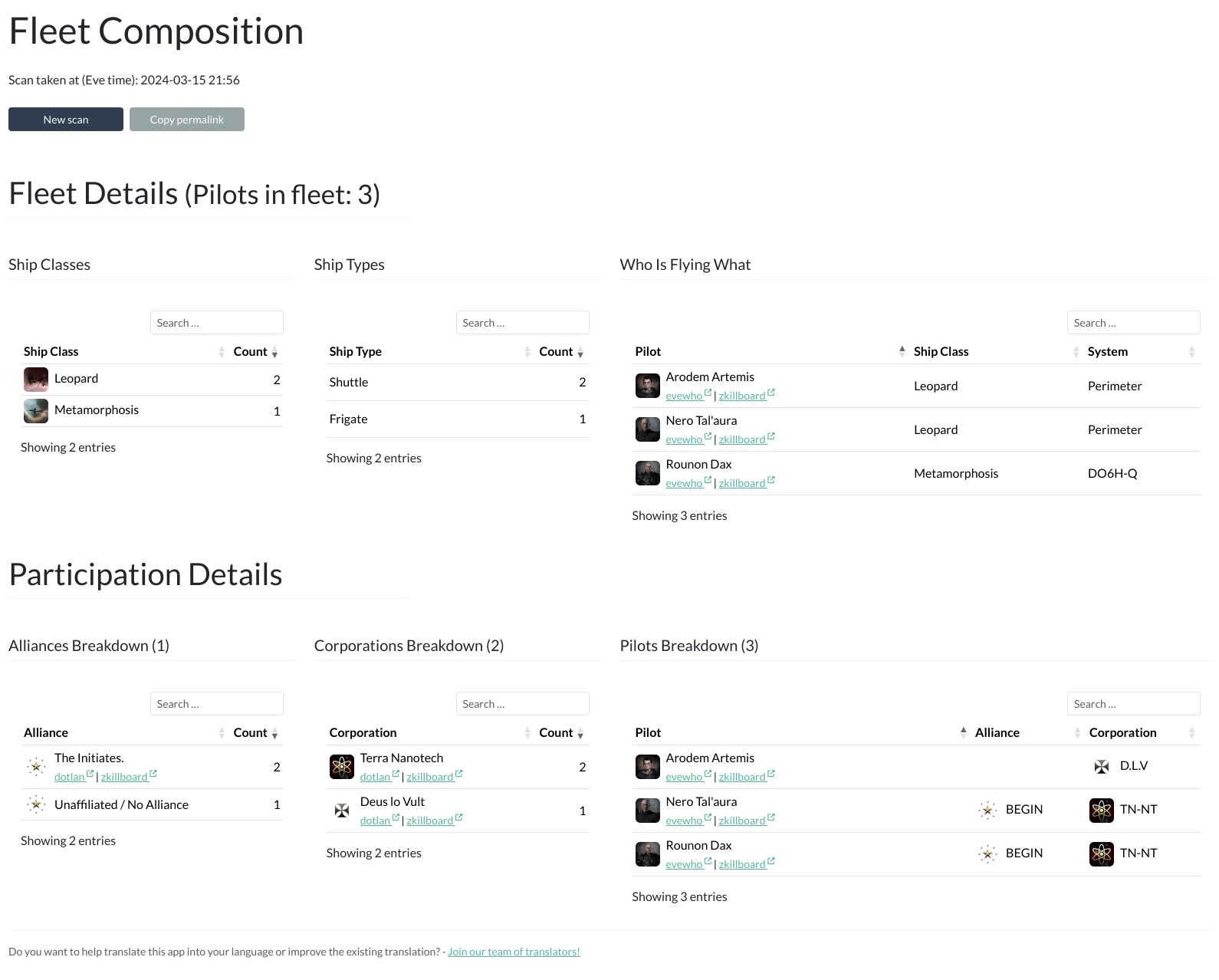 Image: Fleet Composition Module