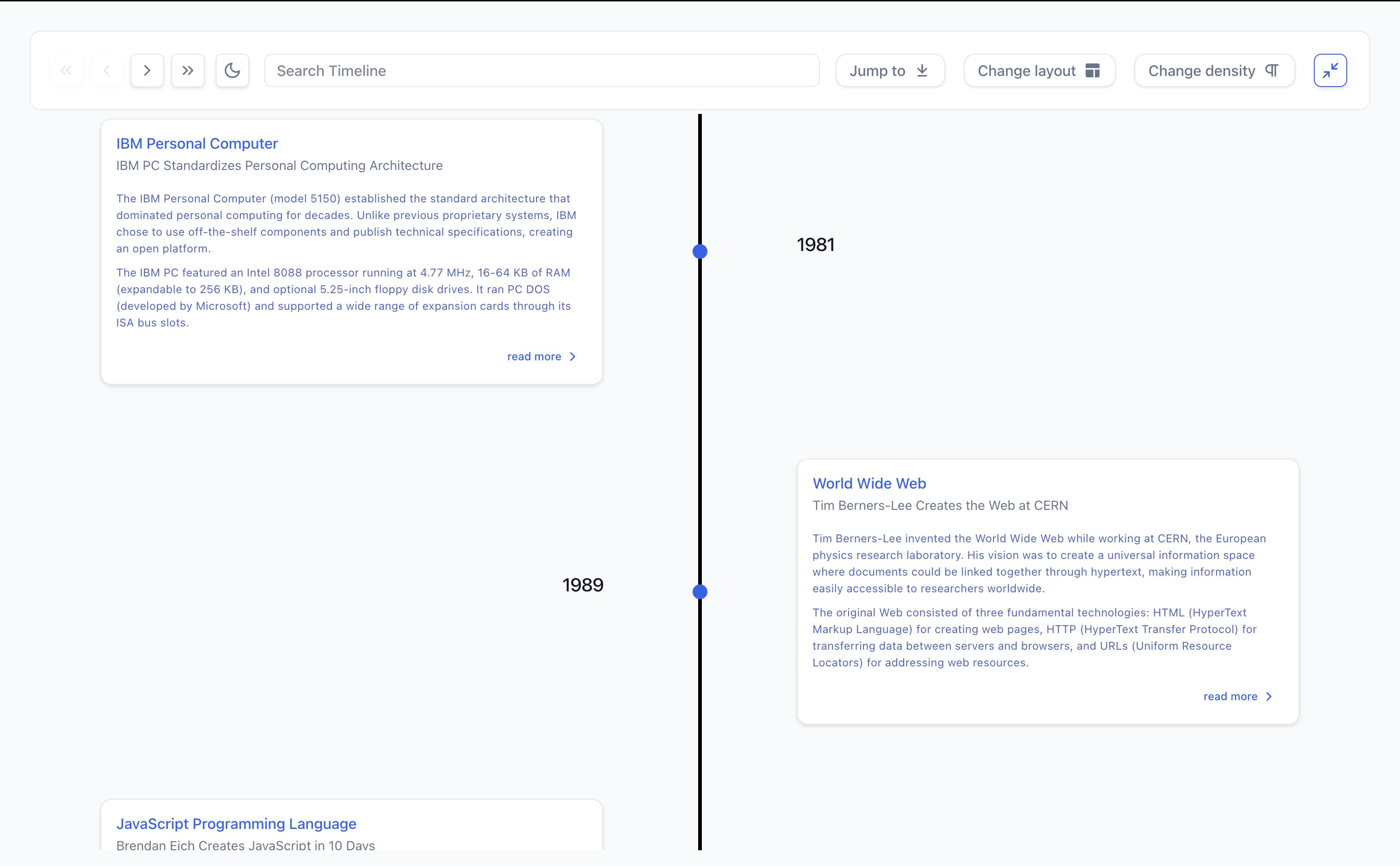 Alternating Timeline Mode