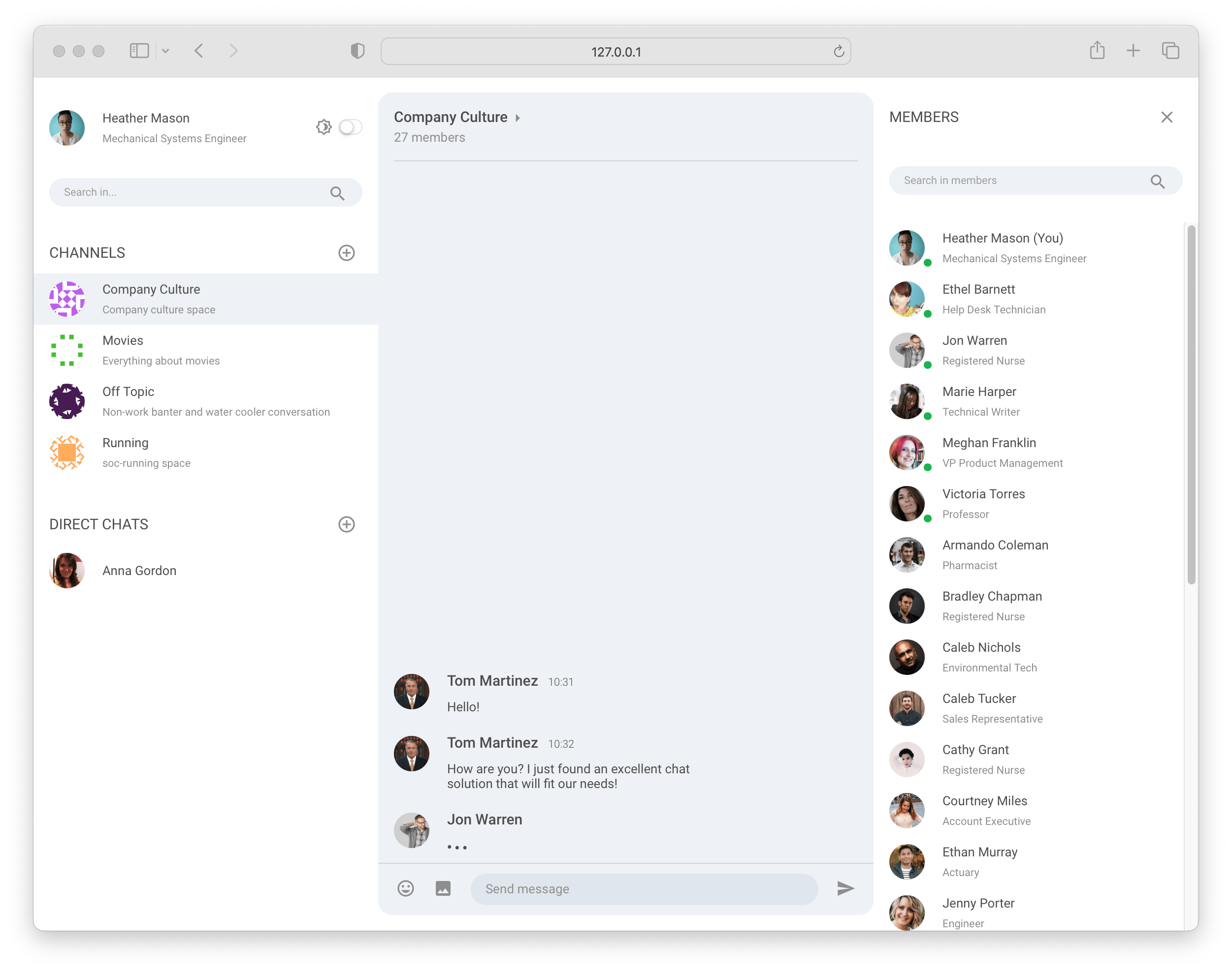 PubNub Chat Components