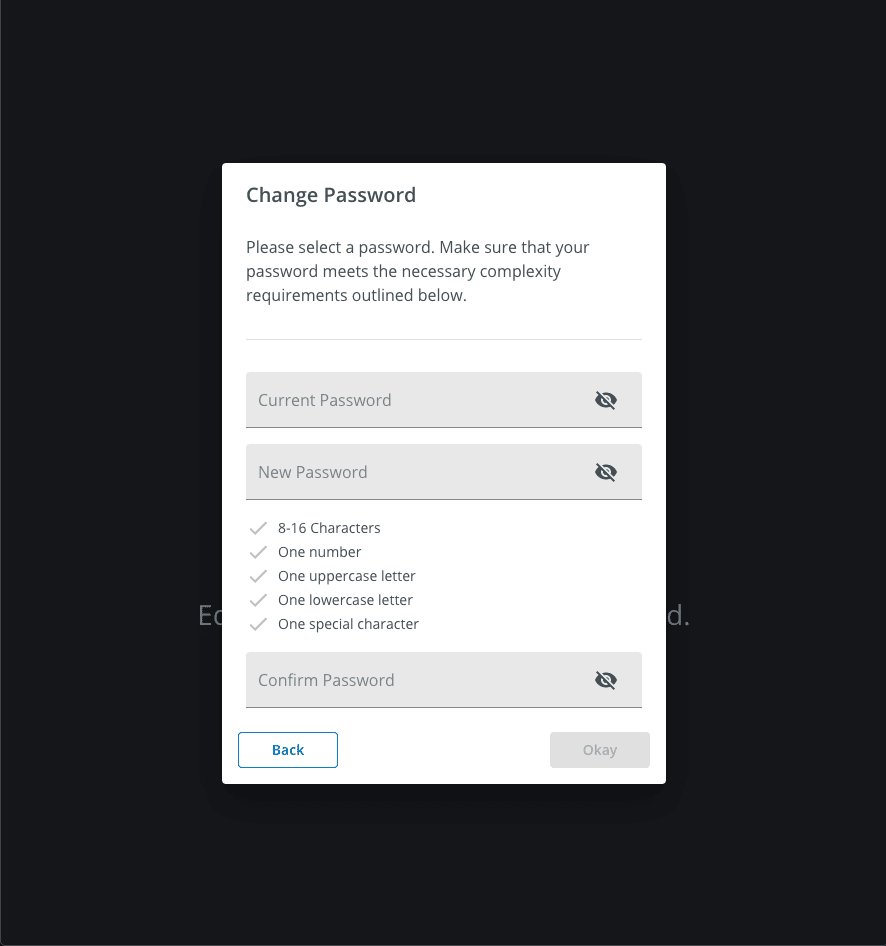 Password iOS