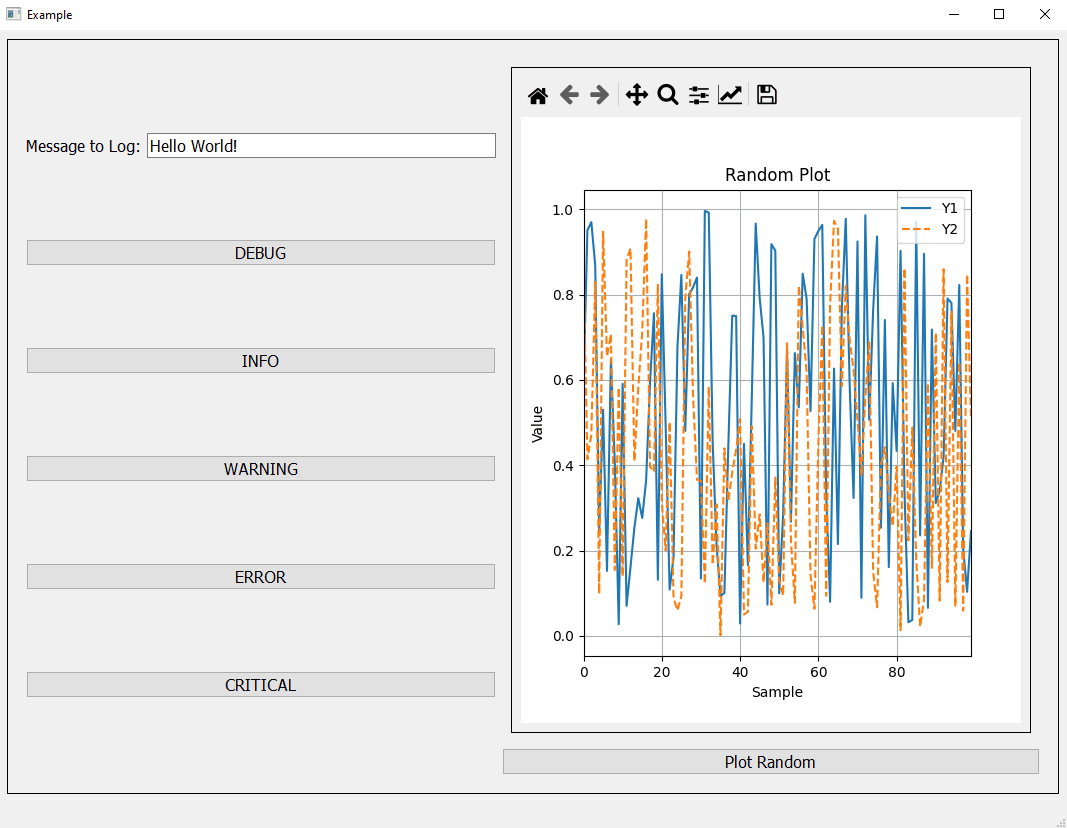 Example Application with No Console