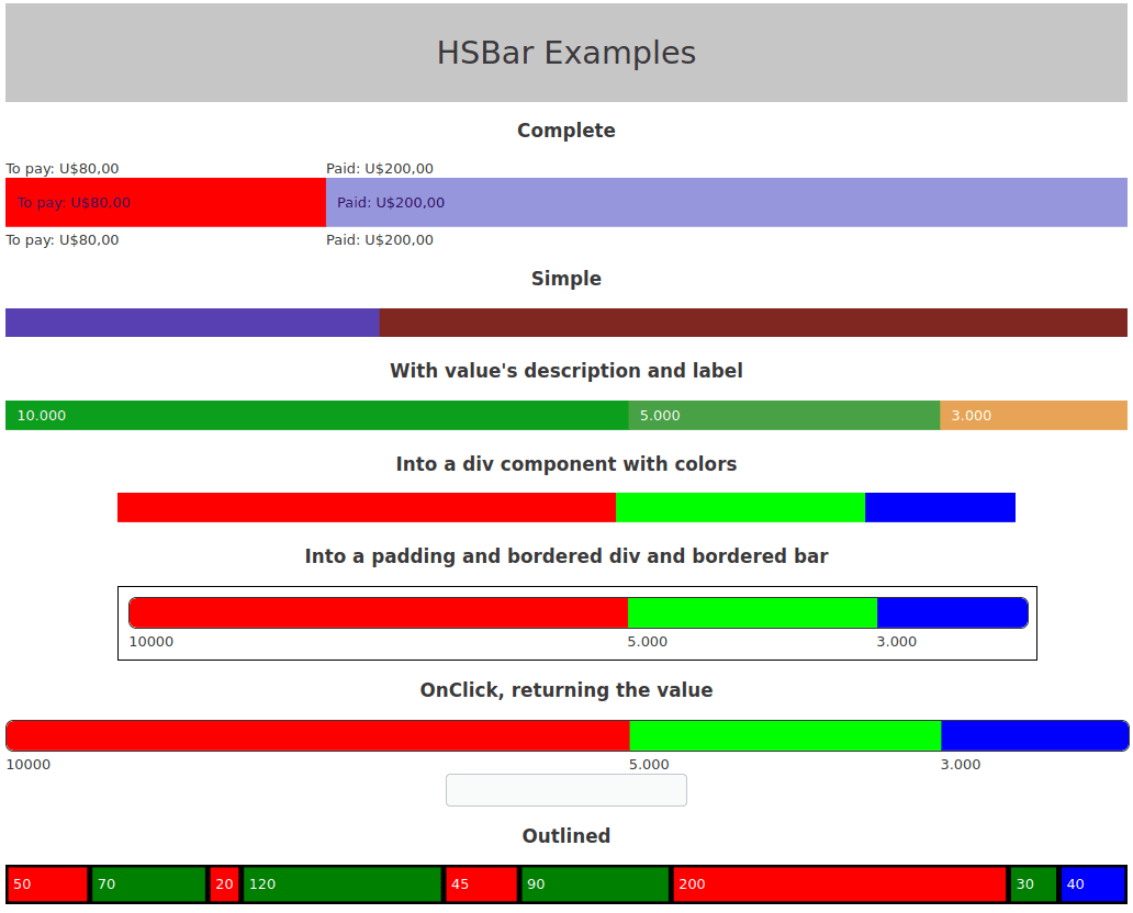 HSBar Example