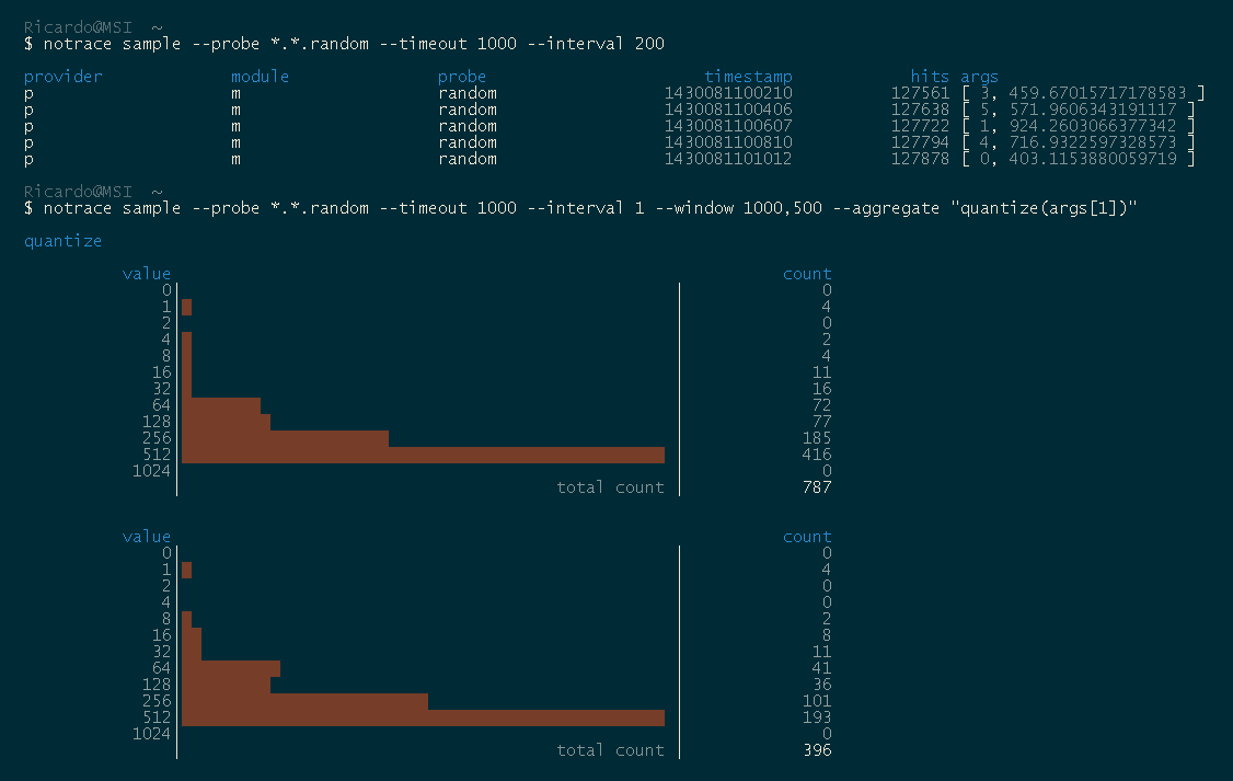 Sample quantize screenshot