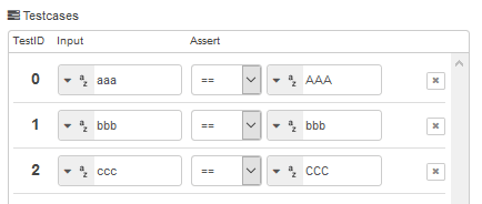 testcases