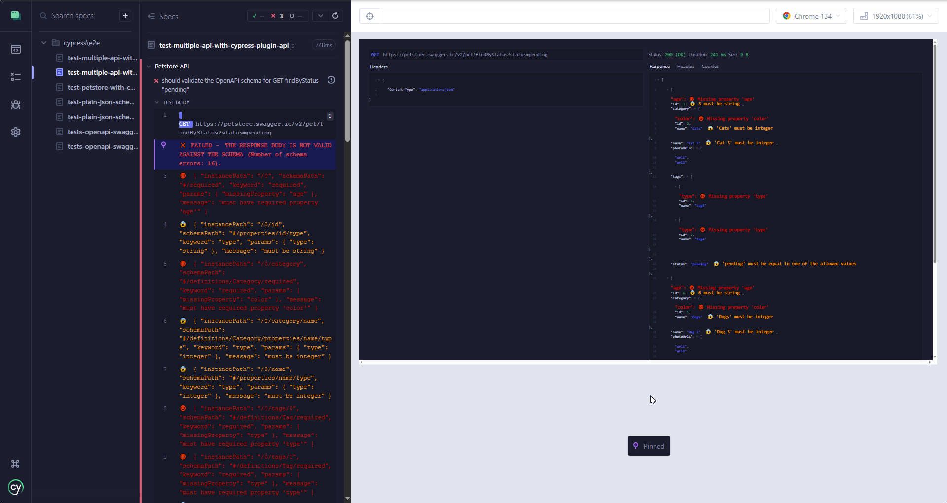 Plugin cypress-plugin-api