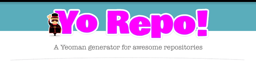 Yo Repo! A Yeoman generator for awesome repositories