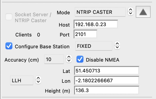 basestation config