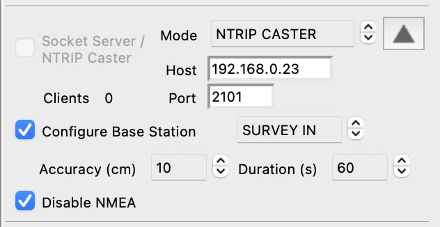 basestation config