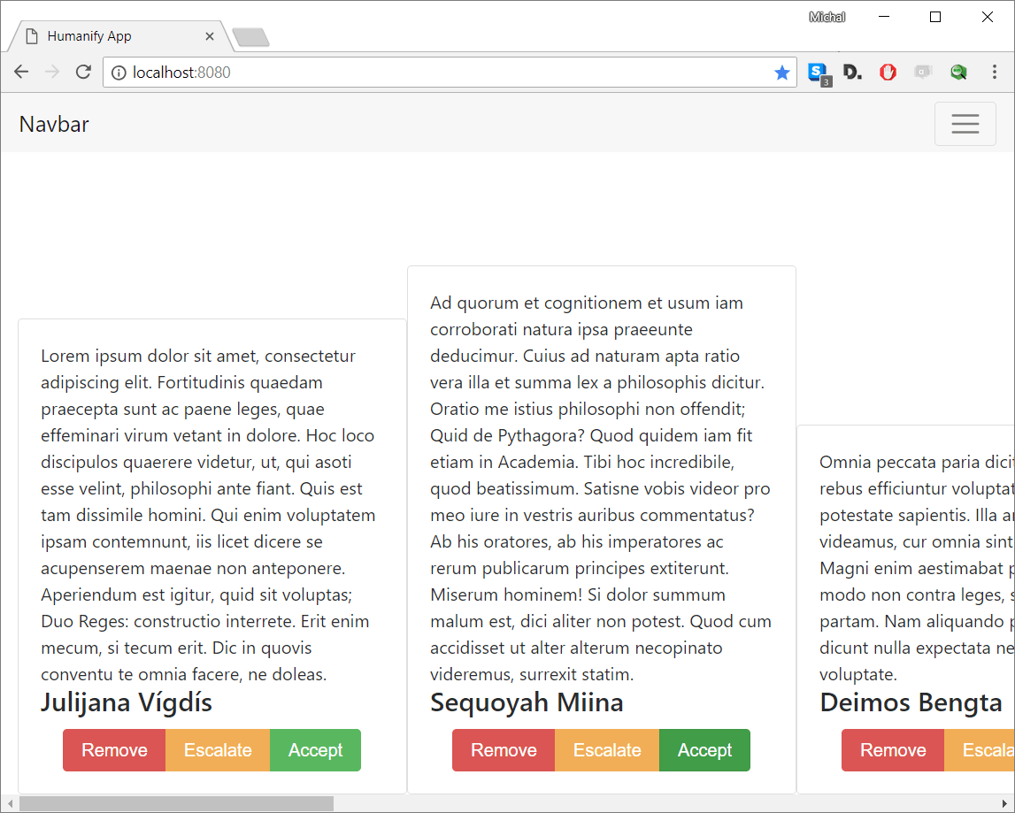 Humanify App Screenshot