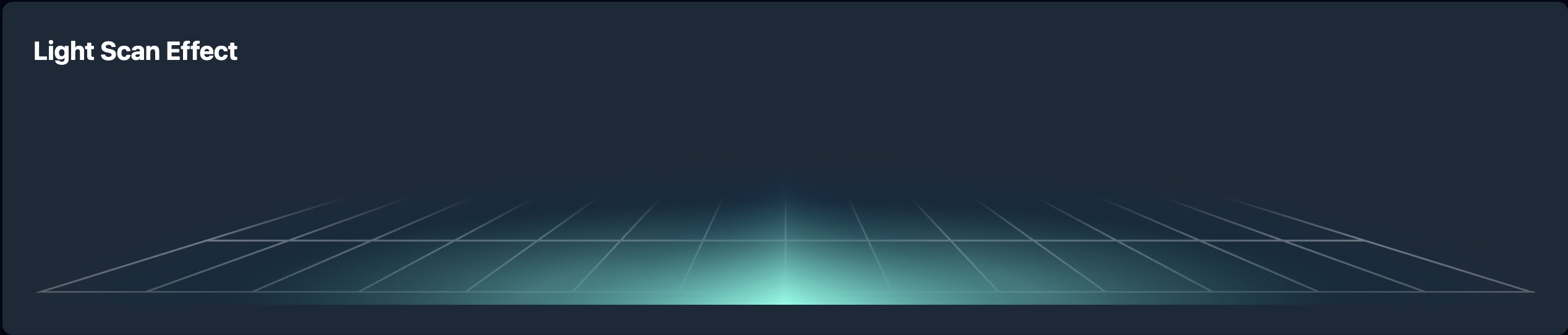 LightScanEffect 示例