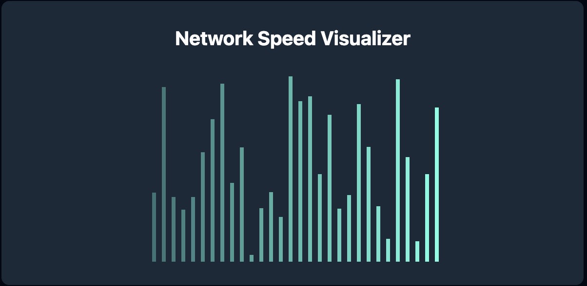 NetworkSpeedVisualizer 示例