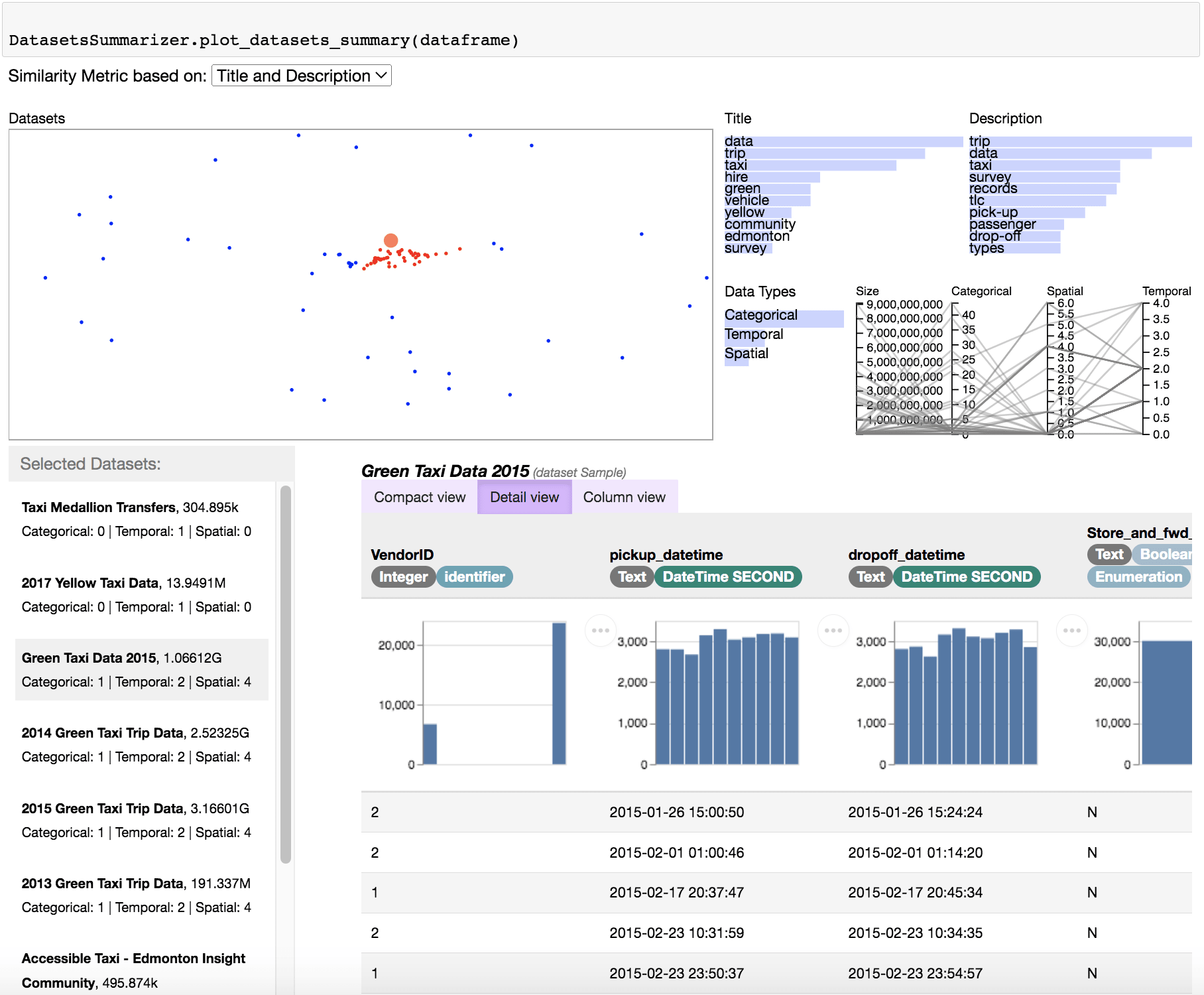 System screen