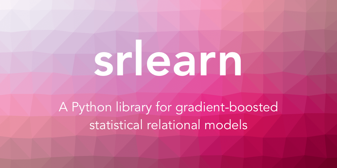 Repository preview image: "boostsrl. Python wrappers around BoostSRL with a scikit-learn-style interface. pip install boostsrl."