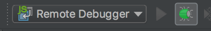 Start Remote Debugger in WebStorm