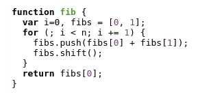 Fibonacci extended html output