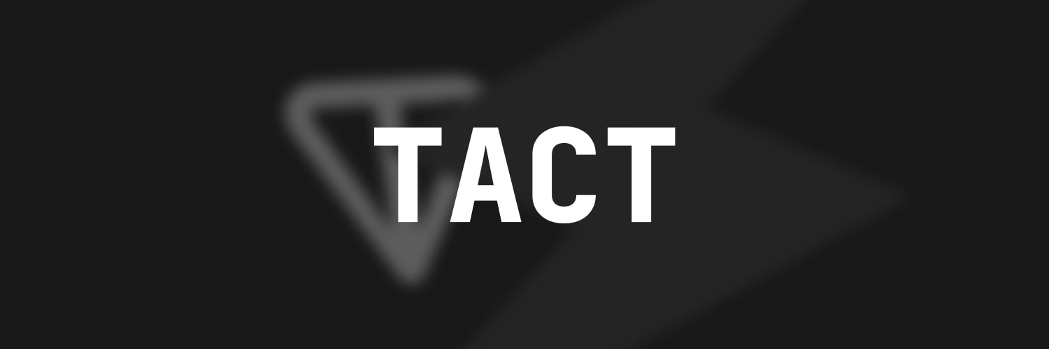 Tact language banner