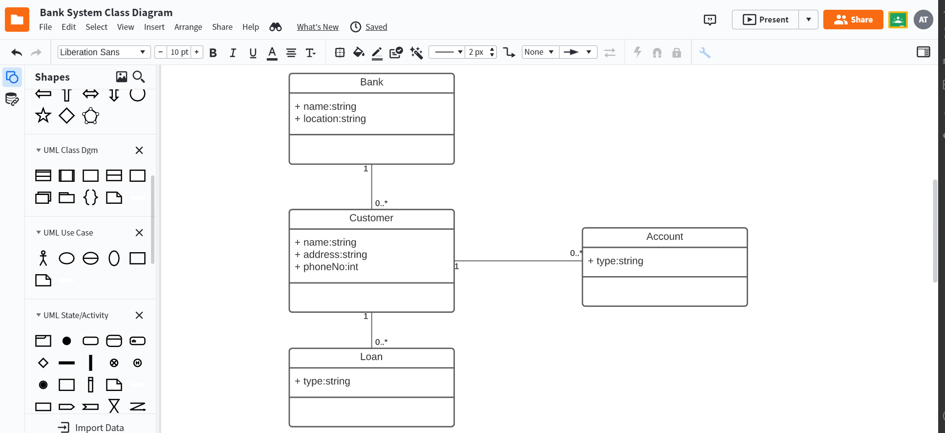 usage example