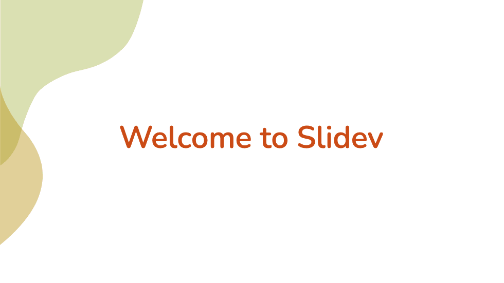 intro slide