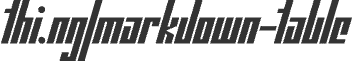 @thi.ng/markdown-table