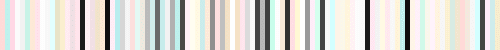 color swatches