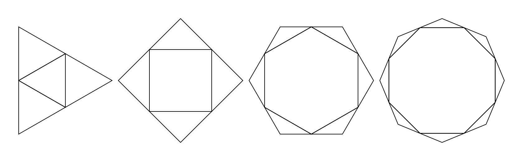 diagram of tessellated polygons