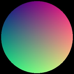 result image: circle with gradient fill