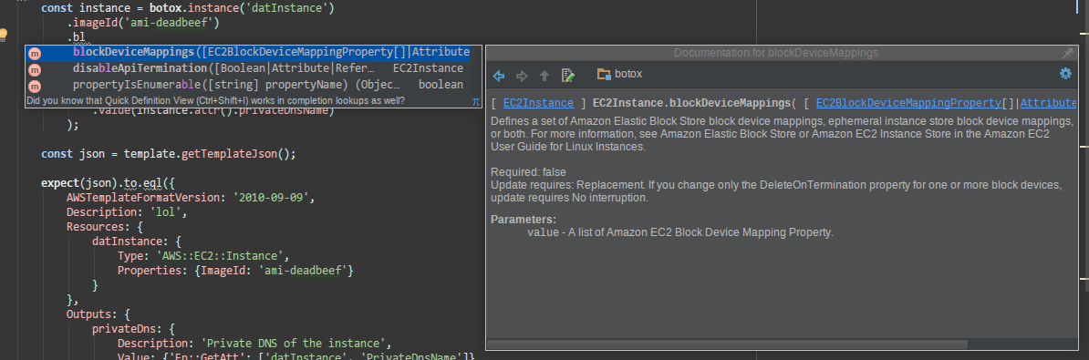 Autocomplete Example