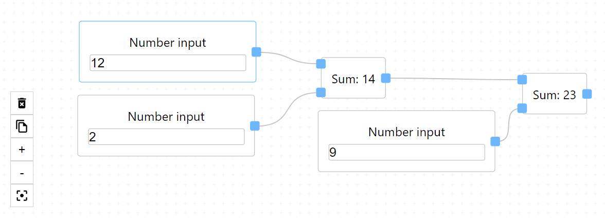 React Easy Diagram demo image