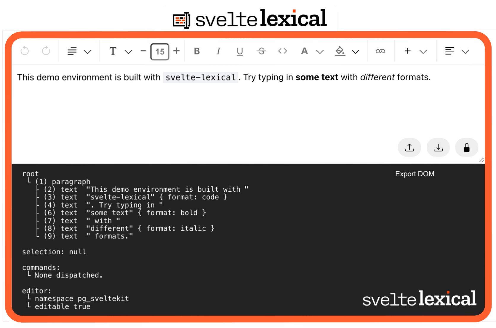 Screenshot-Svelte-Lexical
