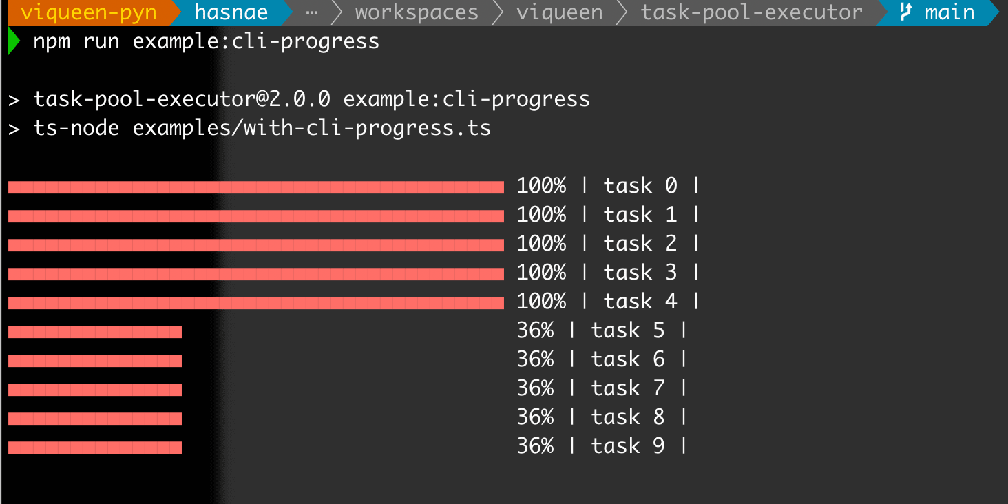 cli progress example