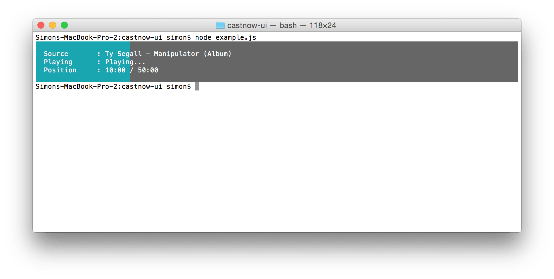 Example UI Example UI
