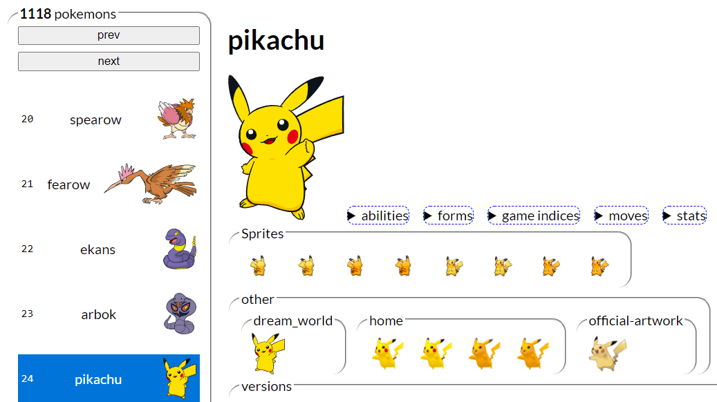 PokéAPI Explorer