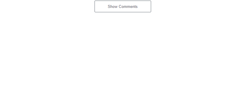 Example of Show Comments Button and loading spinner