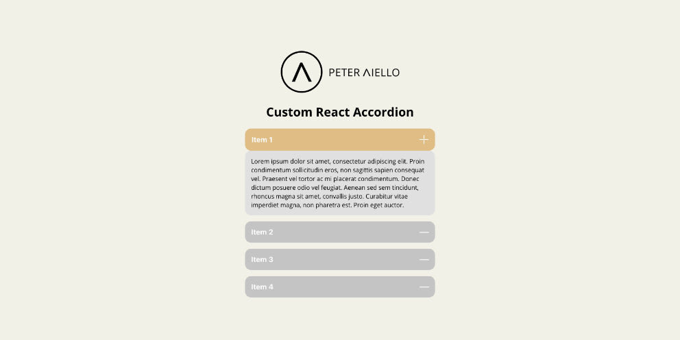 Custom-React-Accordion