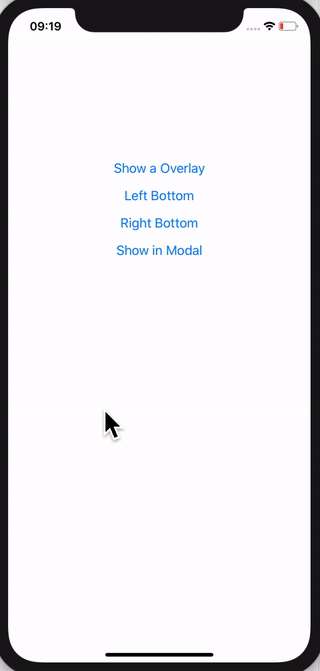 react native overlay demo
