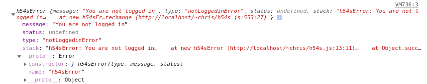 h54s logon error message