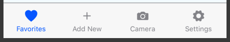 iOS Tab Bar
