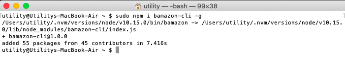 bamazon-install