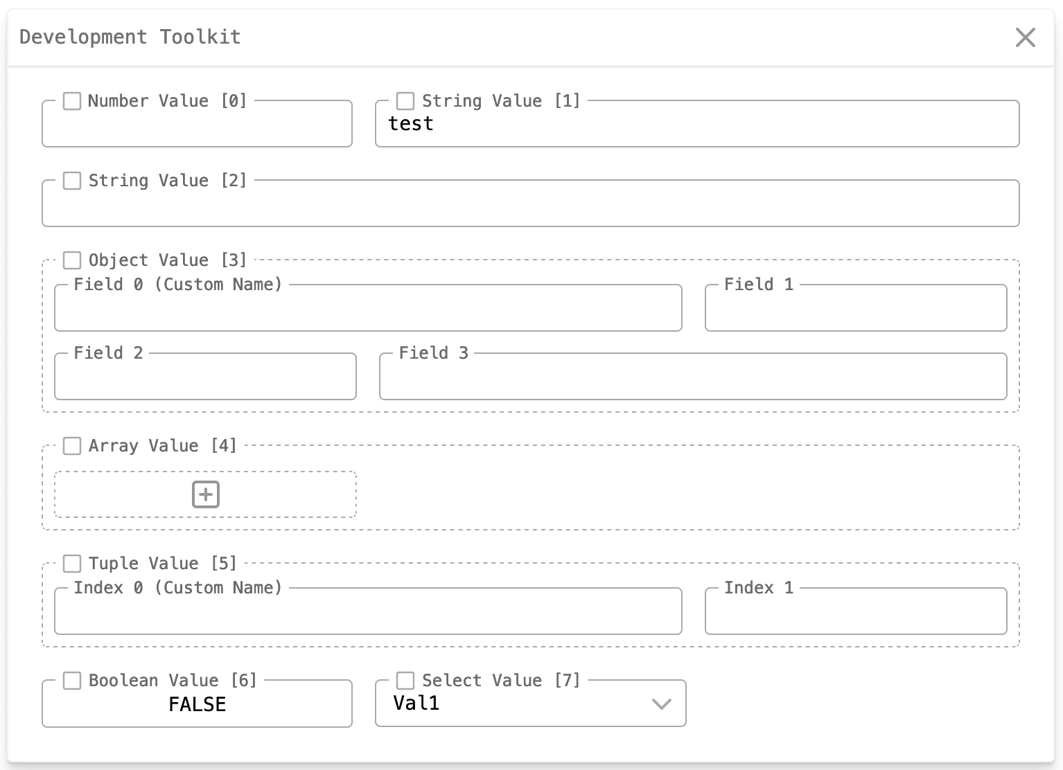 Toolkit Showcase