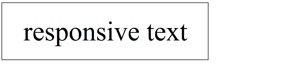 scaling text example