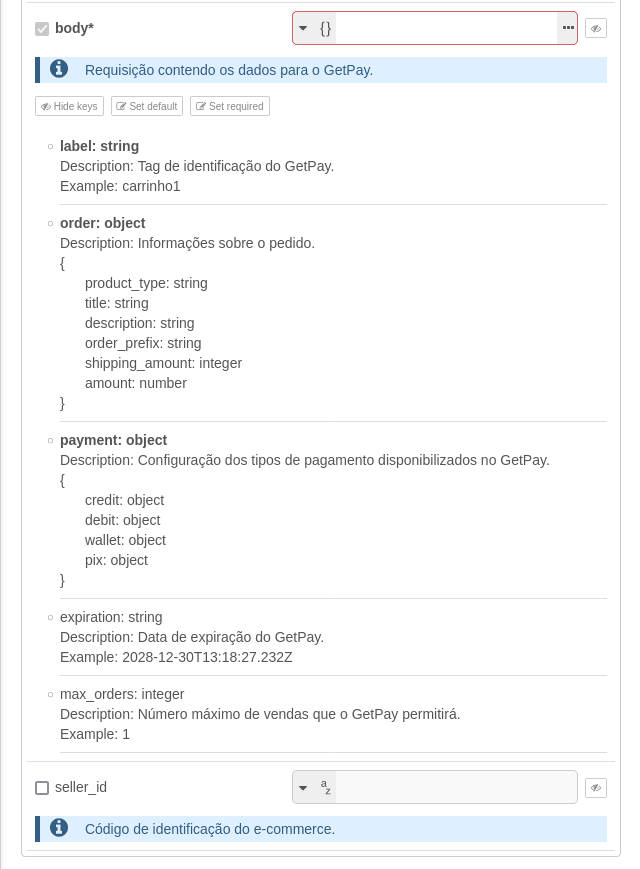 json description